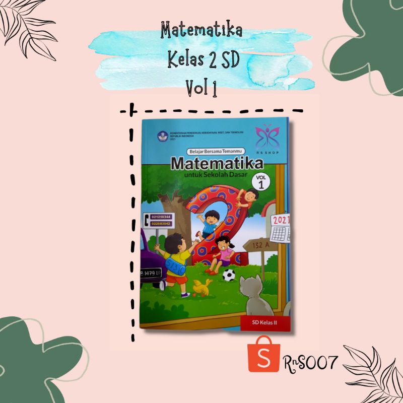 Jual Buku Matematika Kelas 2 Sd Volume 1 Kurikulum Merdeka Shopee