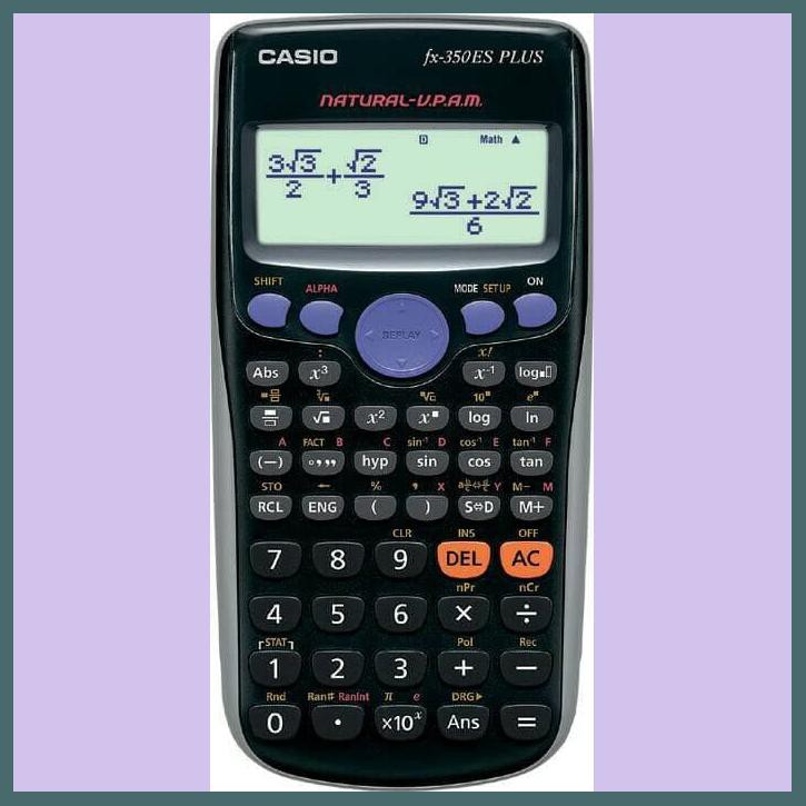 

KALKULATOR SCIENTIFIC CASIO FX-350 ES PLUS FX-350ES PLUS PELAJAR