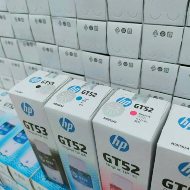 Tinta Printer Hp GT 53 (black) / GT 52 (colour)