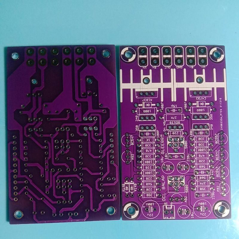 pcb driper power OCL Balap dobel layer