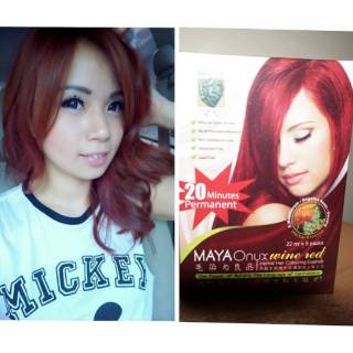 Maya Onyx Shampo Semir Rambut  Cat  Rambut  Hair Colouring 