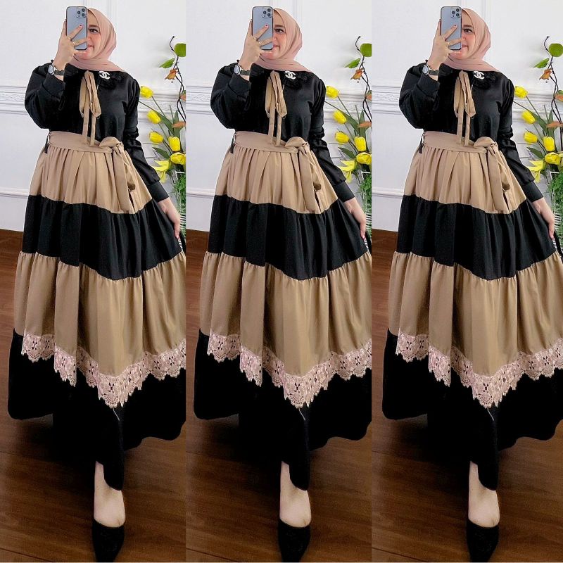 NEW WULAN MIDI DRESS BY NABIL