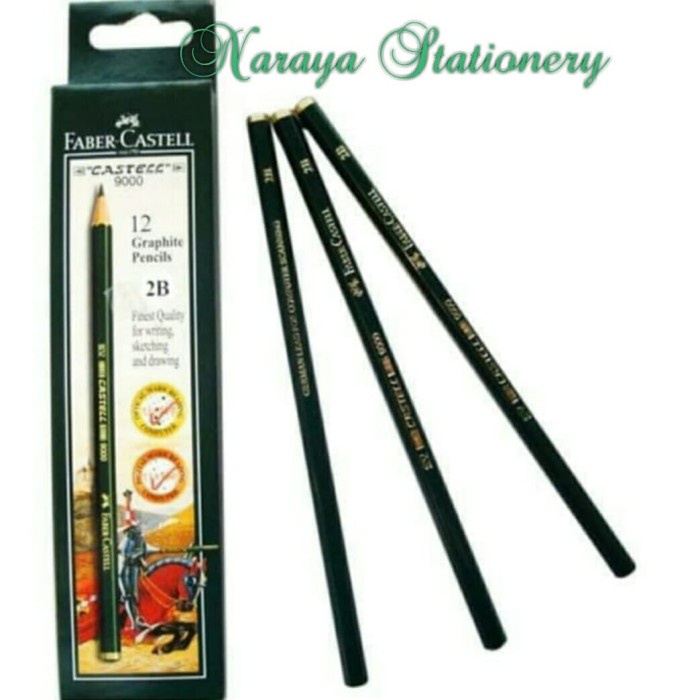 

Jual Pensil 2B Faber-Castell ( For Computer ) Hemat