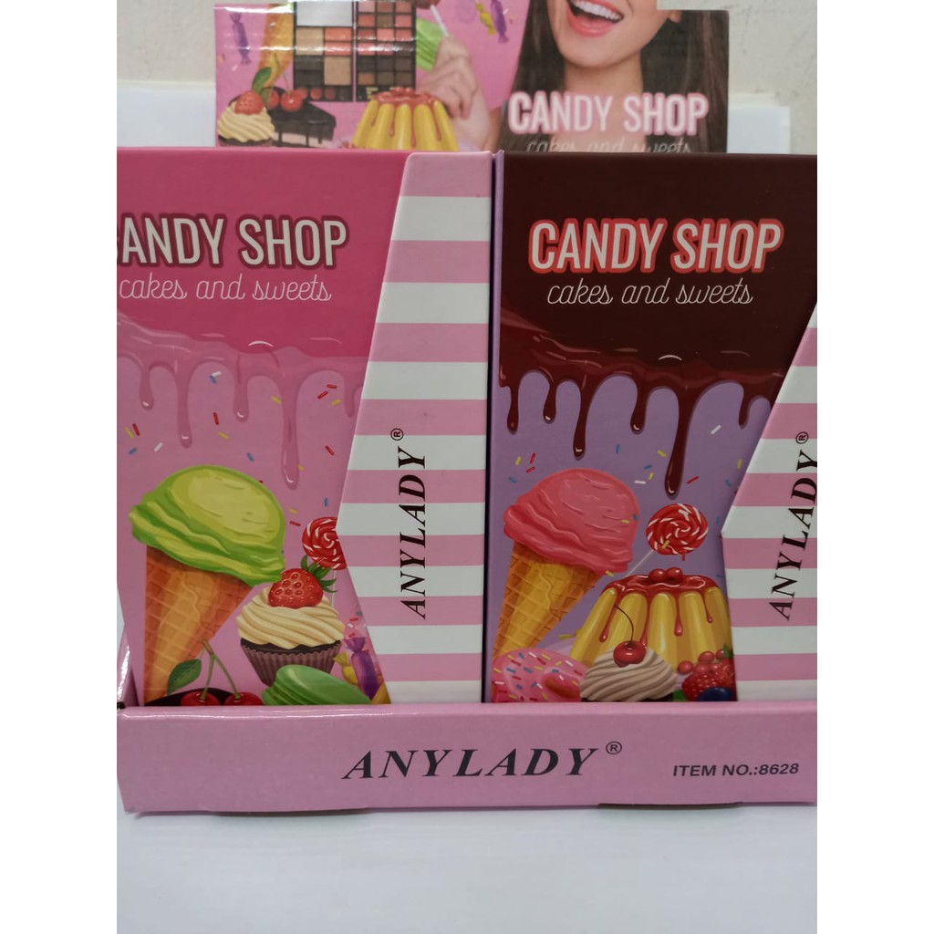 [ECER] EYESHADOW / EYE SHADOW ANYLADY CANDY SHOP PALETTE NO.8628