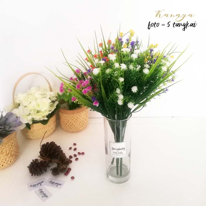 Rumput plastik/daun artificial/rumput plastik dekorasi rumah