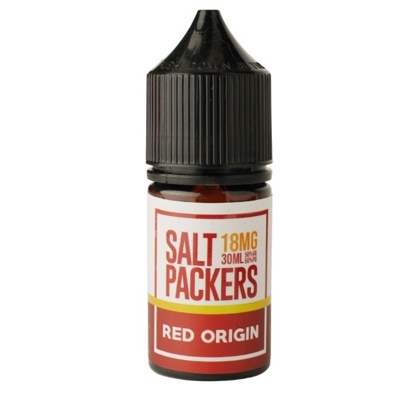 Salt Packers Red Origin / Ice Origin Salt Nic 30ML by Vape Packers