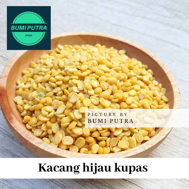 

kacang hijau kupas 1 kg