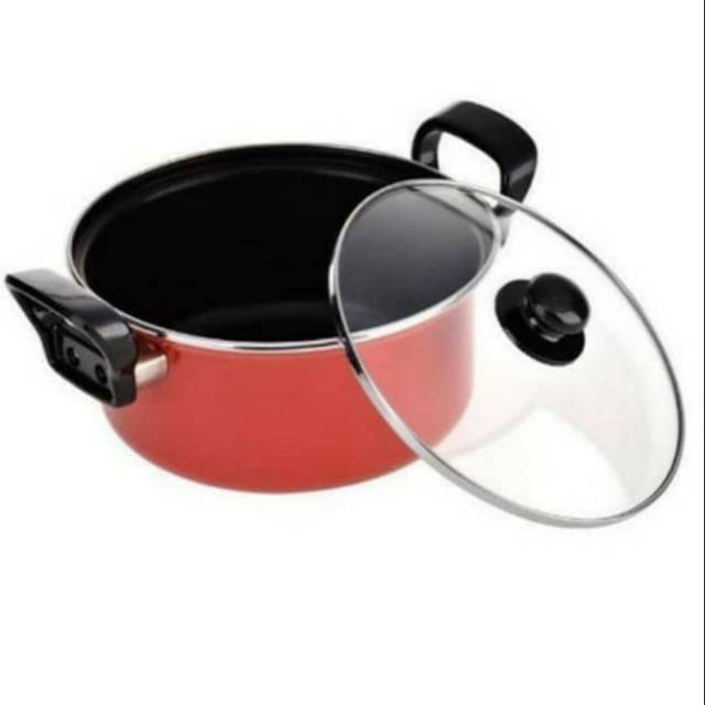 PANCI DUTCH OVEN TEFLON MASLON MASPION 24 CM TEBAL