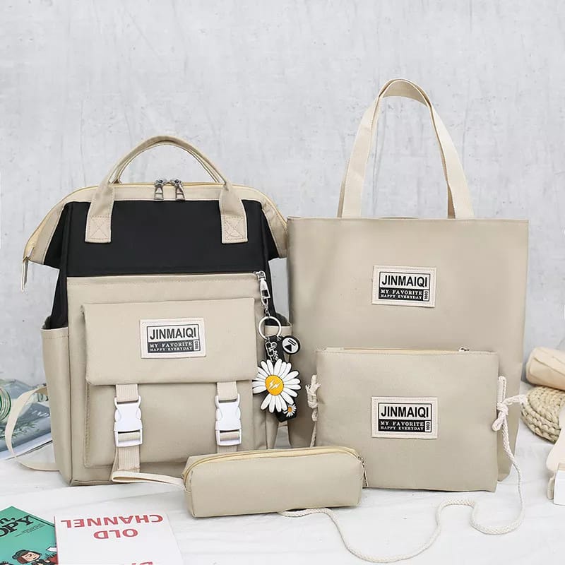FAGETO - SWAB Limited Edition Tas Ransel Backpack 4in1 wanita terlaris Tas SET