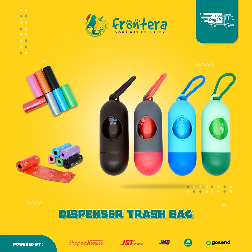 GANTUNGAN KUNCI KANTONG PLASTIK SAMPAH FRONTERA Kantong Plastik Sampah Roll Kapsul Kantong Sampah Pe