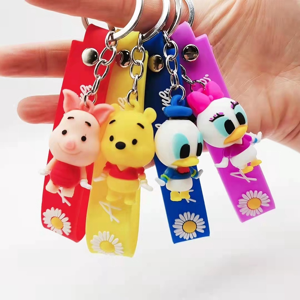 Gantungan Kunci Karakter Donald Bebek Lucu - Keychain Donald Duck Murah Import