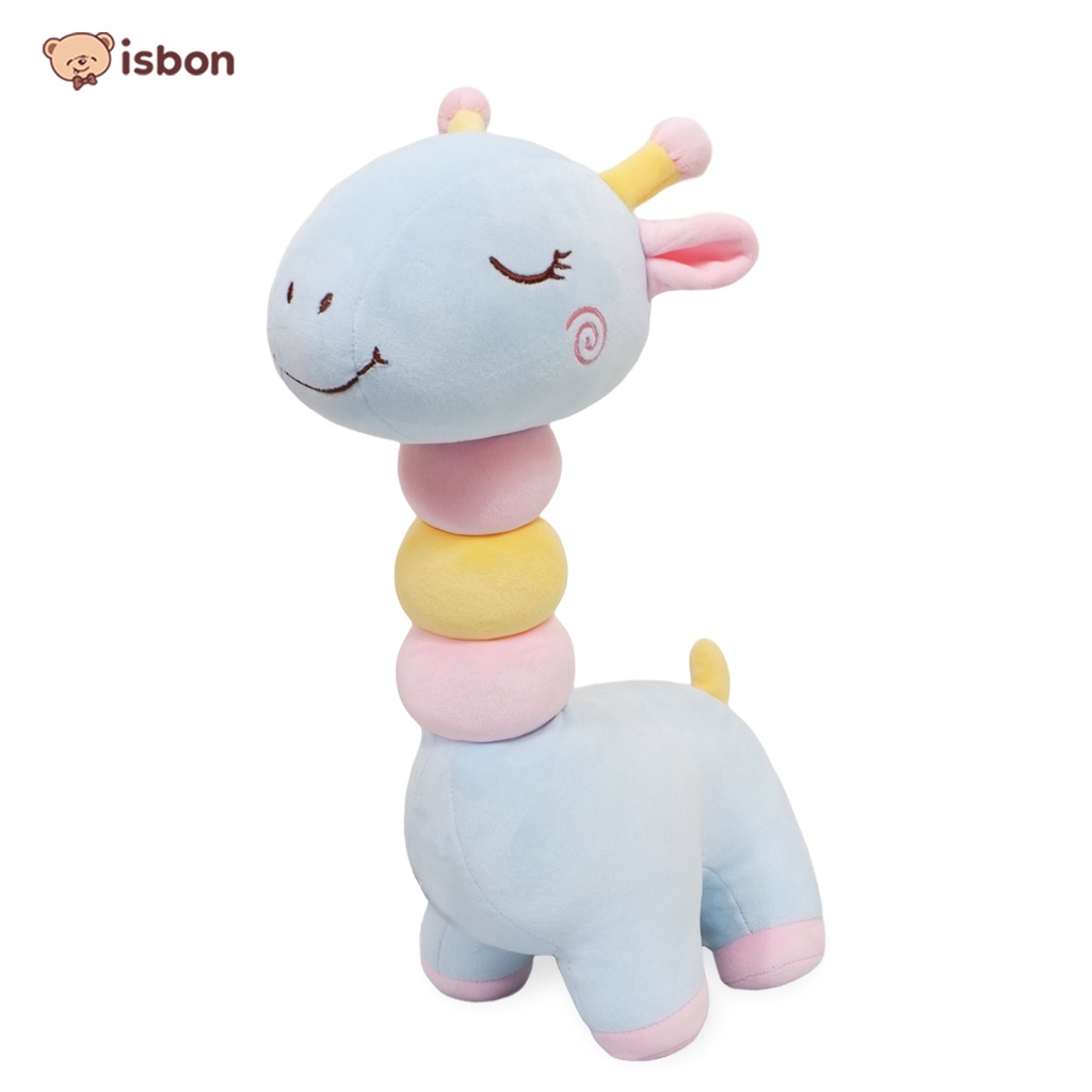 Boneka Giraffe Jerapah Rainbow Pelangi Warna Warni Cocok Untuk Mainan Anak Bahan Halus Non Alergi ISTANA BONEKA