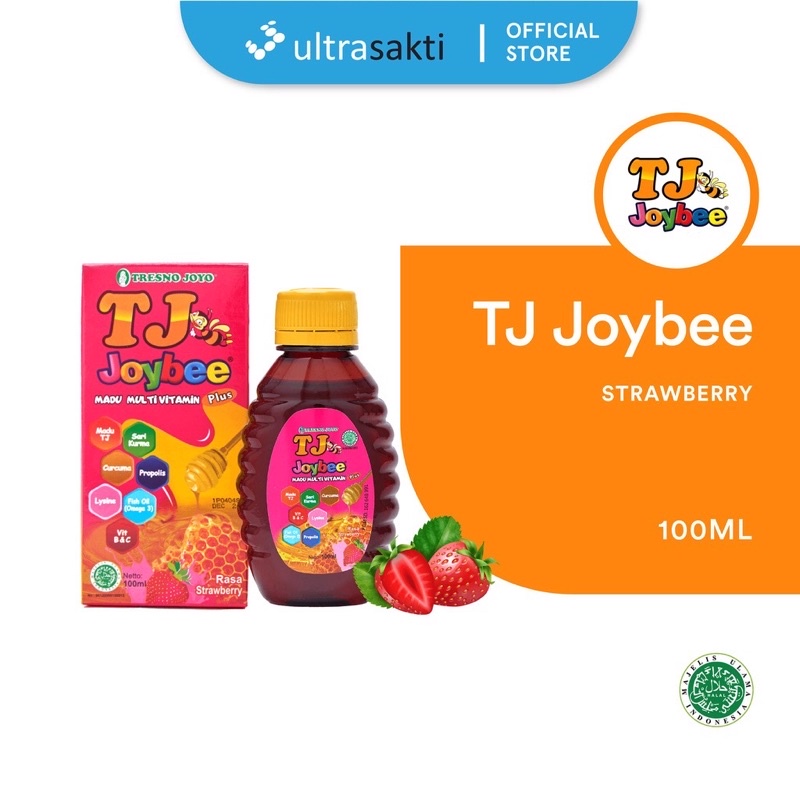 

Madu TJ Joybee strawberyy madu multivitamin 100ml