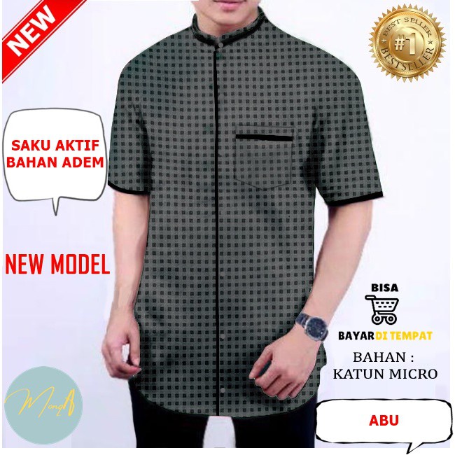 Koko Pria Terbaru Baju Koko Kurta Muslim Pria Dewasa Koko Kurta Modern Terbaru N8X6 COD KOKO DEWASA 