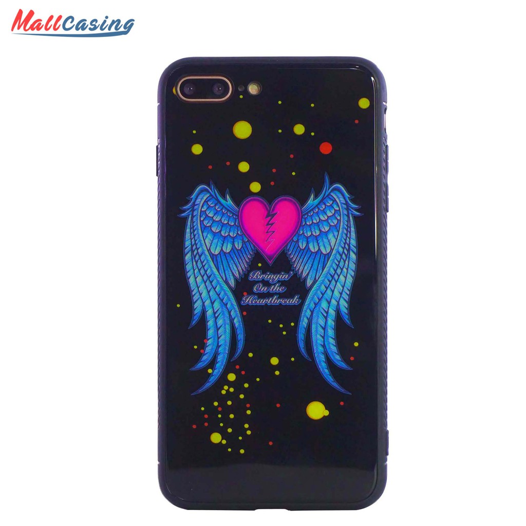 MallCasing - Vivo V9 | Y71 | Y81 Hard Case Glass Glow