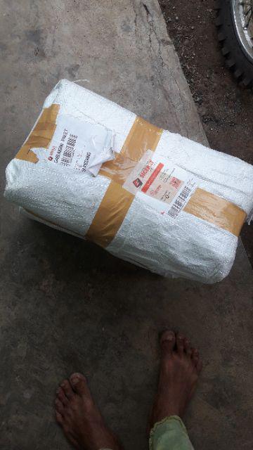 Kolam Terpal Kotak 2x1x80cm Type A12 Packing Bubble Warp