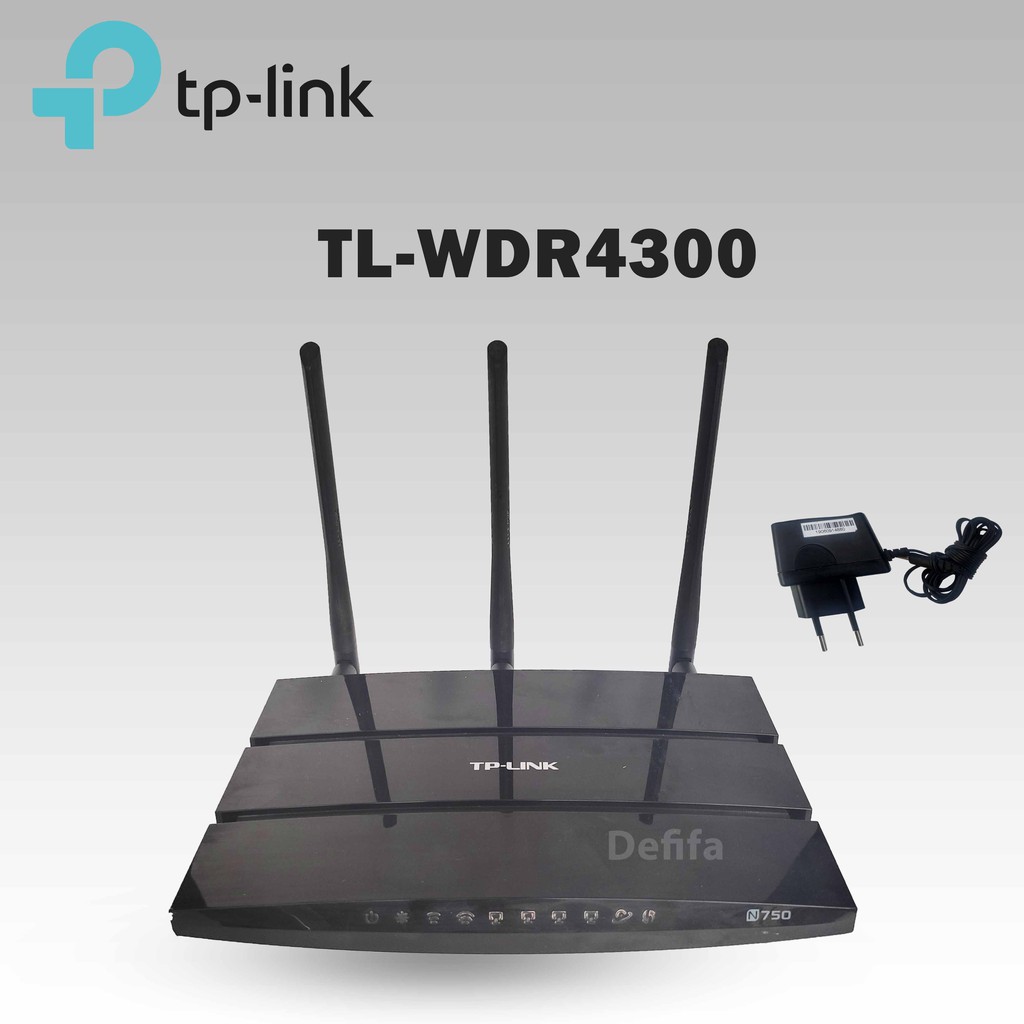 N750 Wireless Dual Band Gigabit Router Tplink Tp-link TL-WDR4300