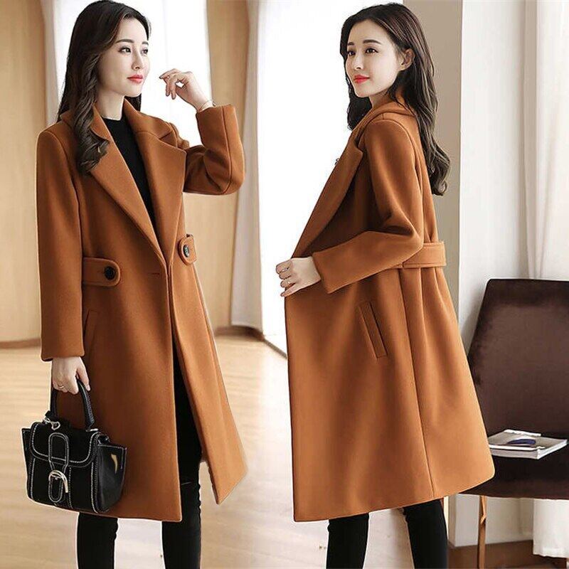 brown trench coat