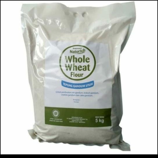 

NATURICH BOGASARI WHOLE WHEAT FLOUR 5 KG