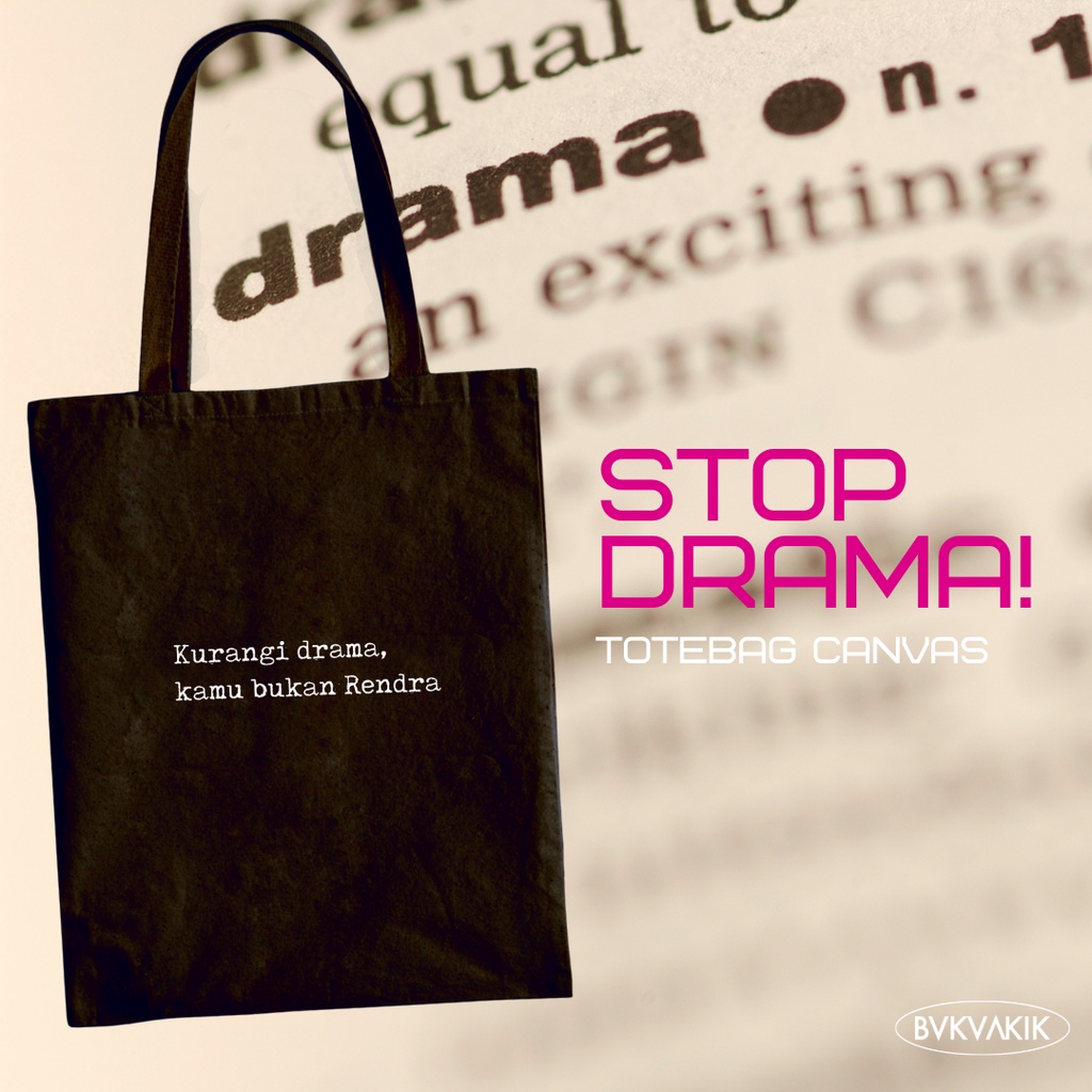 Tote Bag Stop Drama