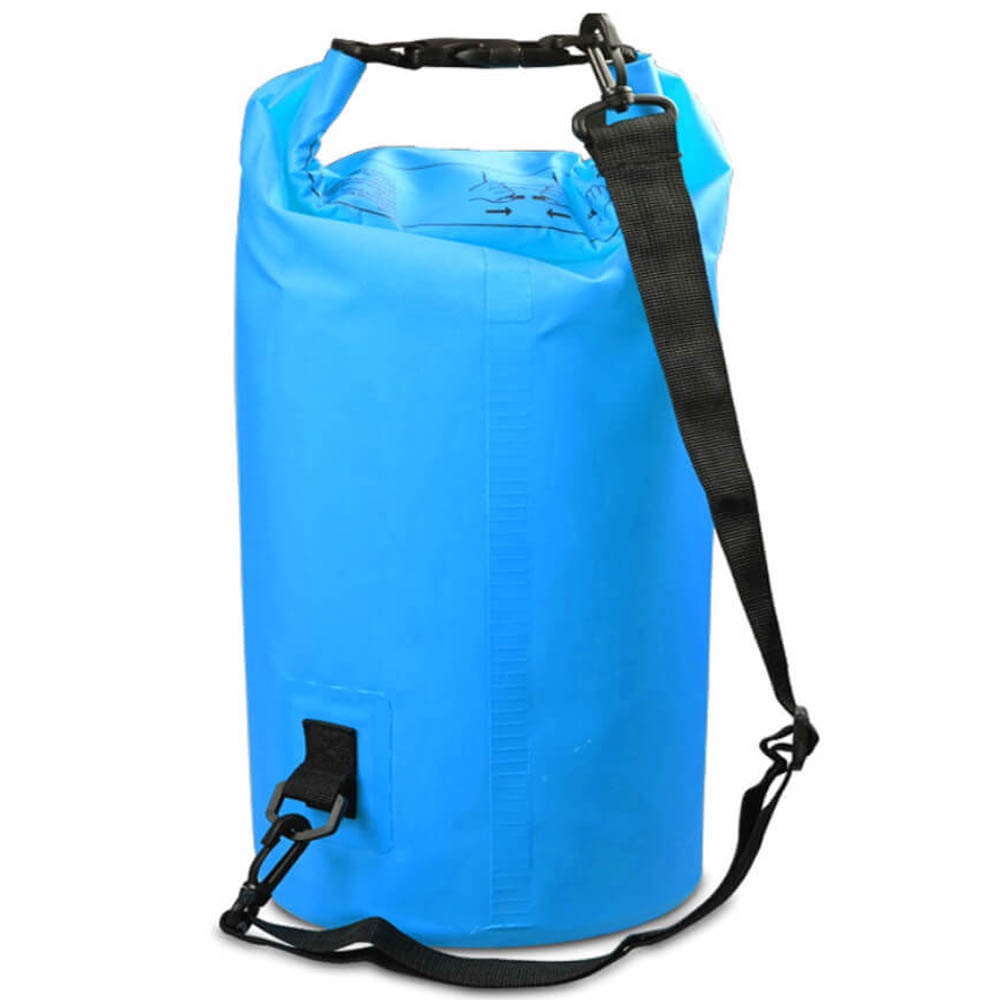 Tas Anti Air Diving / Snorkling / Berenang Dry Bag 15 Liter - Tas Penyimpanan Waterproof RANDOM