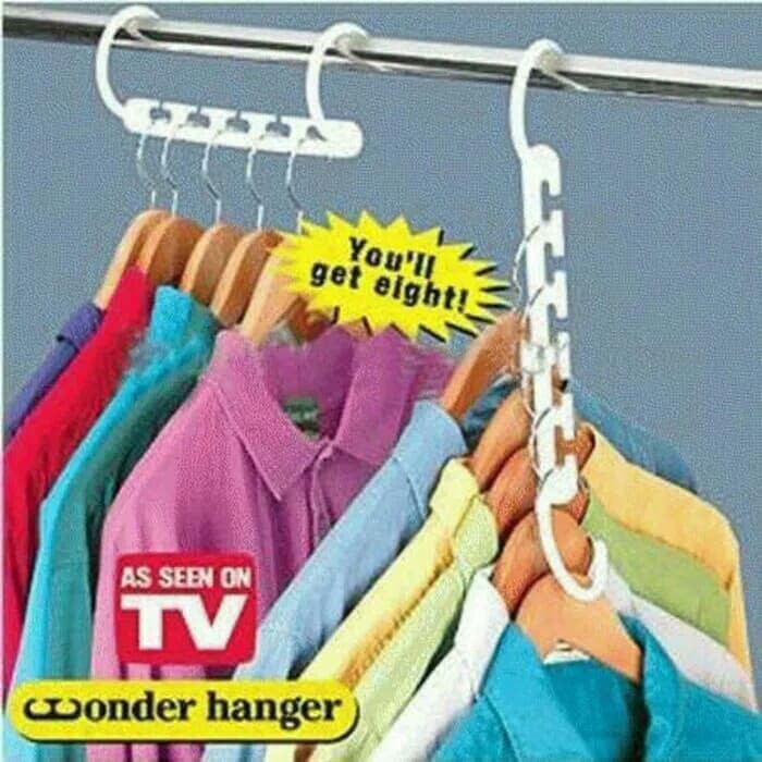 Gantungan Baju Magic Hanger Wonder Hanger