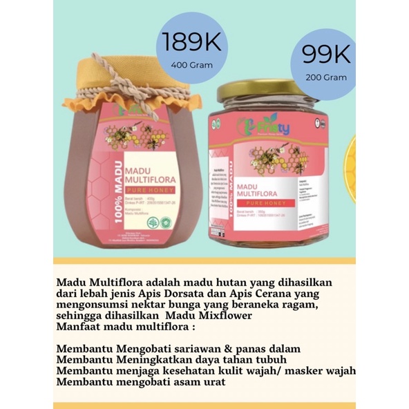 

Madu multiflora 400 gram