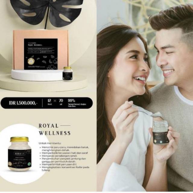 

Paket 12 hari Fit with Realfood Royal Wellness Minuman Sarang Burung Walet