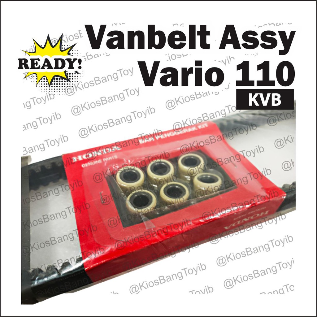 Vanbelt Set Assy Roller Honda Vario 110 Karbu/CBS (23100-KVB-601)