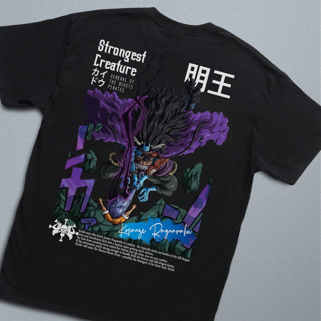 Kaos Anime One Piece Kaido Hybrid Dragon