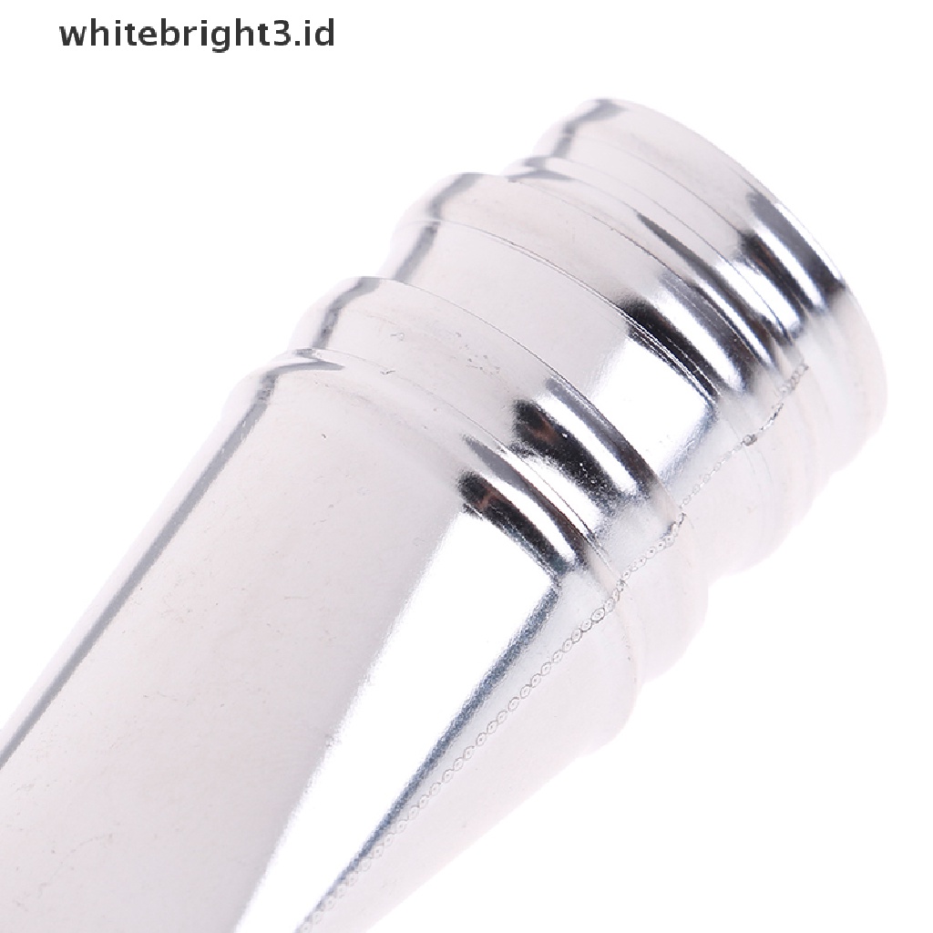 (whitebright3.id) 5pcs Spuit Piping Bahan Metal Bentuk Bunga Mawar Untuk Dekorasi Kue