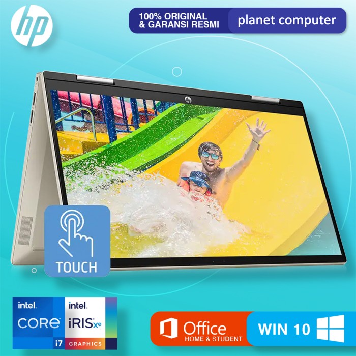 HP Pavilion X360 14-dy0065TU/dy0066TU i7-1165G7 512GB SSD GB Iris Xe