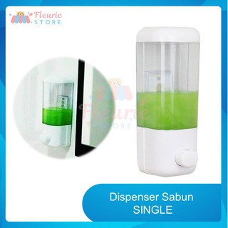 Dispenser Sabun SINGLE - Manual Hand Soap Shampoo Liquid - Wadah Sabun