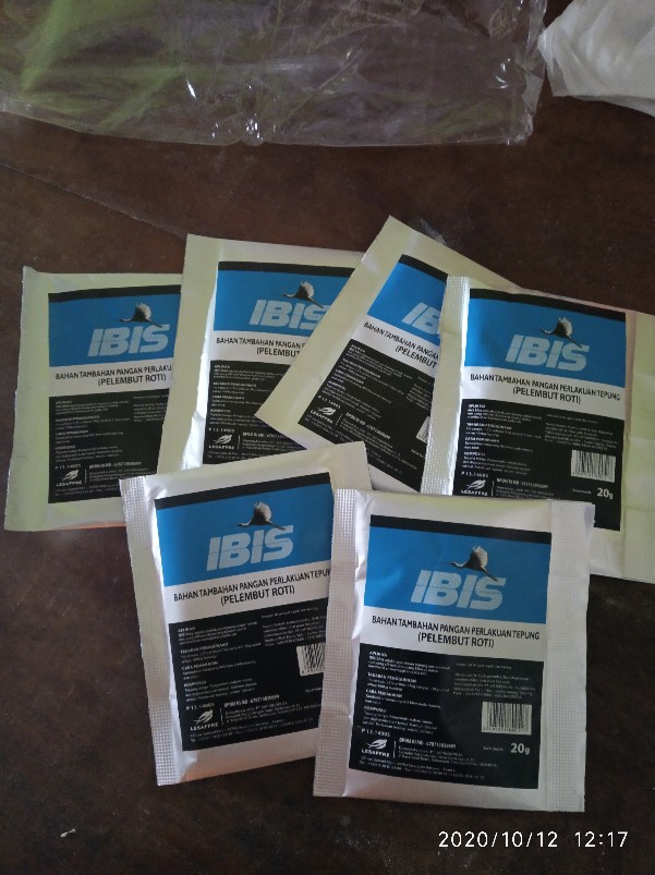 Ibis Blue 20gr Bahan Pelembut Pengempuk Roti