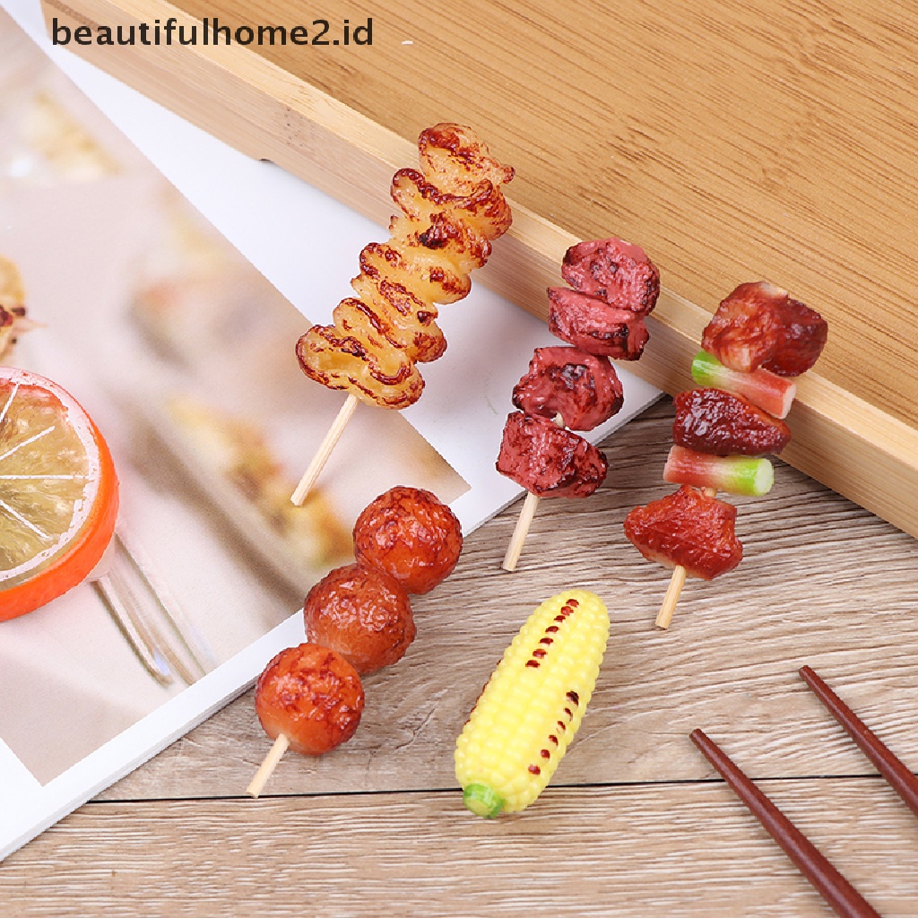 (Beautifulhome2.Id) 1pc Mainan Miniatur Bbq Untuk Dekorasi Rumah Boneka