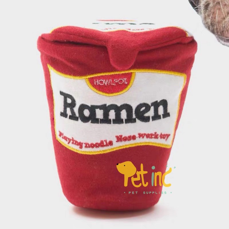 Premium japan dog toy ramen with noodle