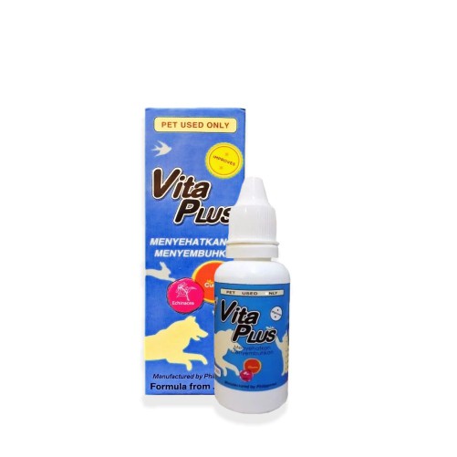 PH.Medan Vita Plus 30ml Multivitamin Kucing/Anjing/Kelinci