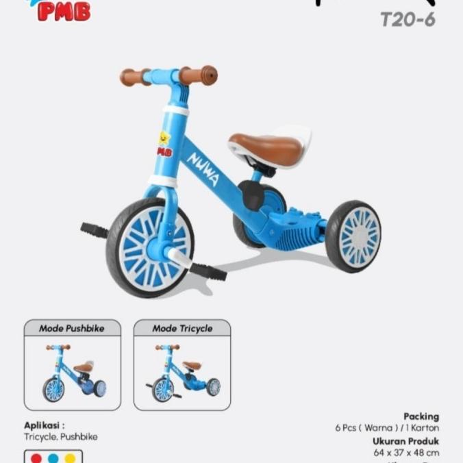 {{{{}}] Sepeda Anak Push Bike Balance Keseimbangan nuwa Kado Hadiah Ultah