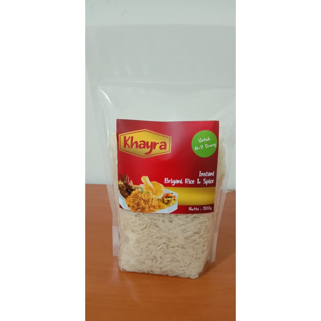 

KHAYRA BRIYANI (Beras Basmati plus bumbu kering)/500 g