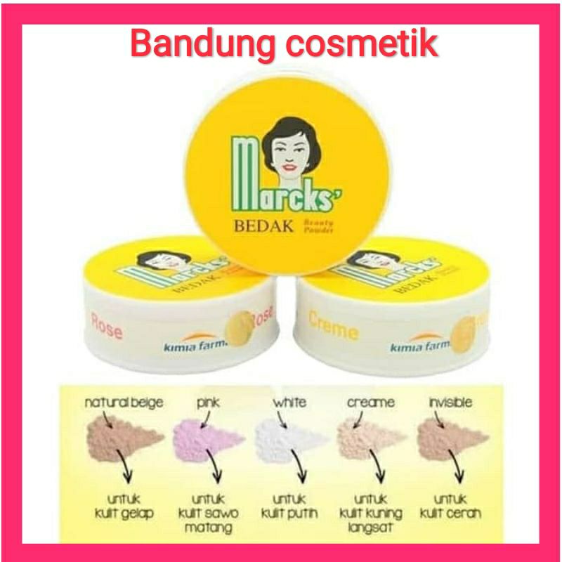 MARCKS BEDAK BEAUTY POWDER 40gr - Talcum Powder