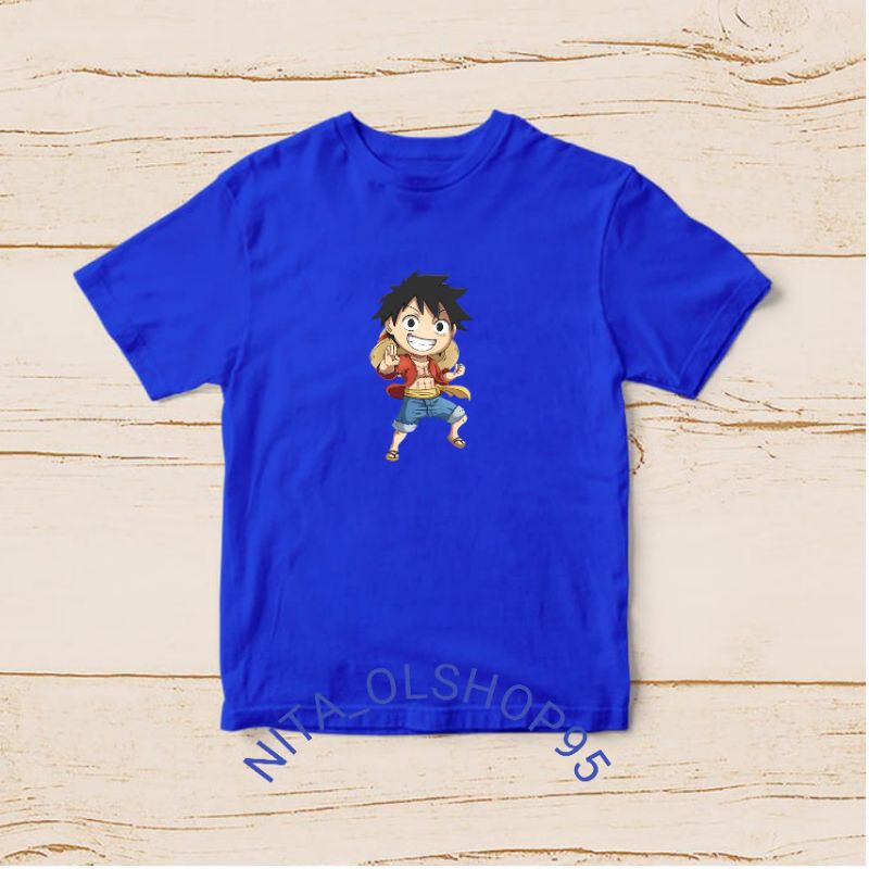 baju anak karakter, baju anak anime, baju anak one piece