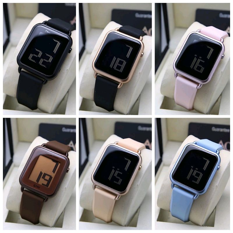 Jam Tangan Wanita Alexandre Cristie Original AC9341 Digital Garangsi 1 Tahun best seller