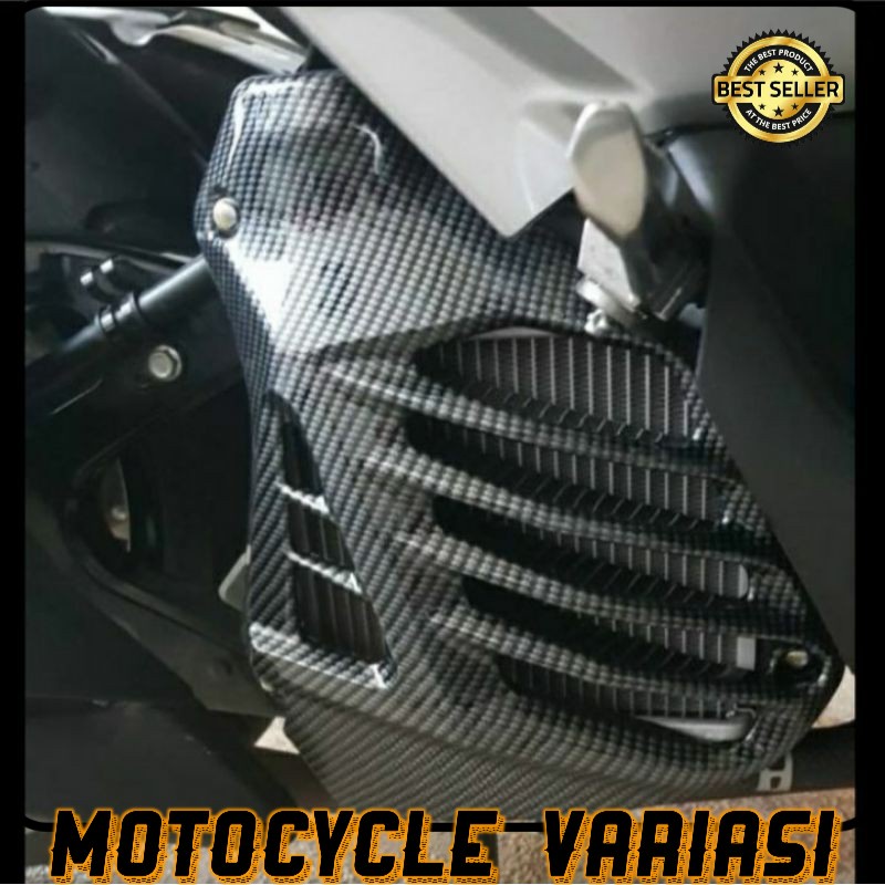 Cover Tutup Radiator Carbon Nemo Nmax 2015 - 2019