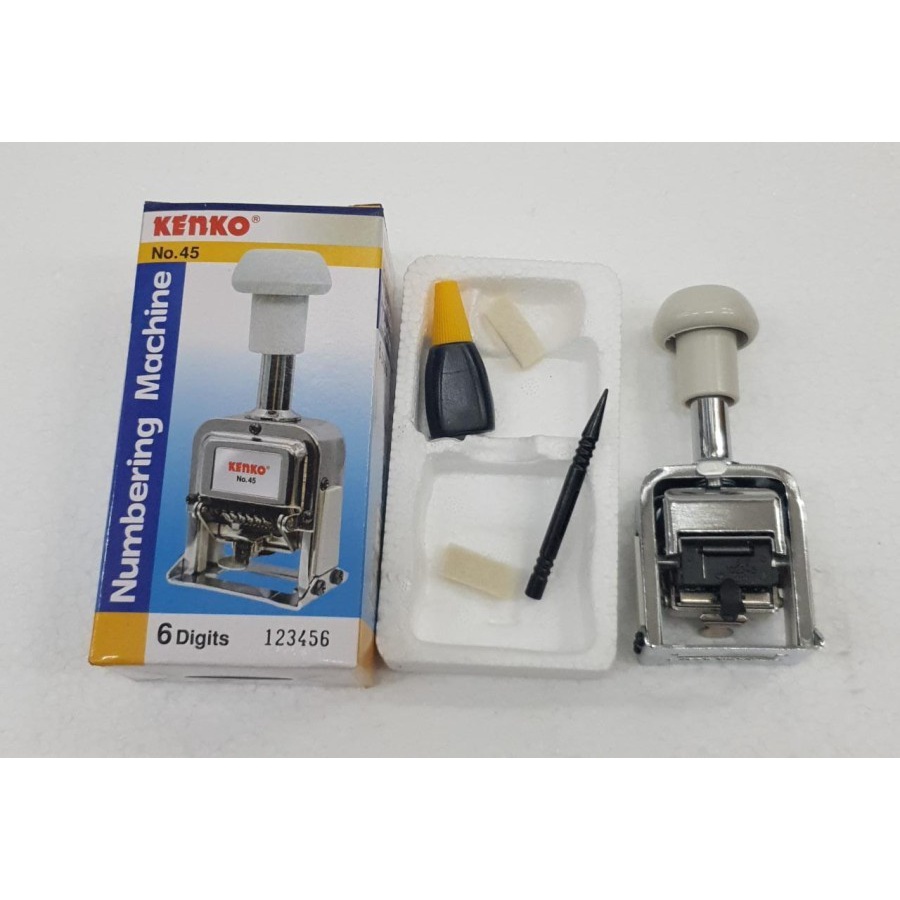 

NUMERATOR KENKO 45 (6digits) | STEMPEL ANGKA