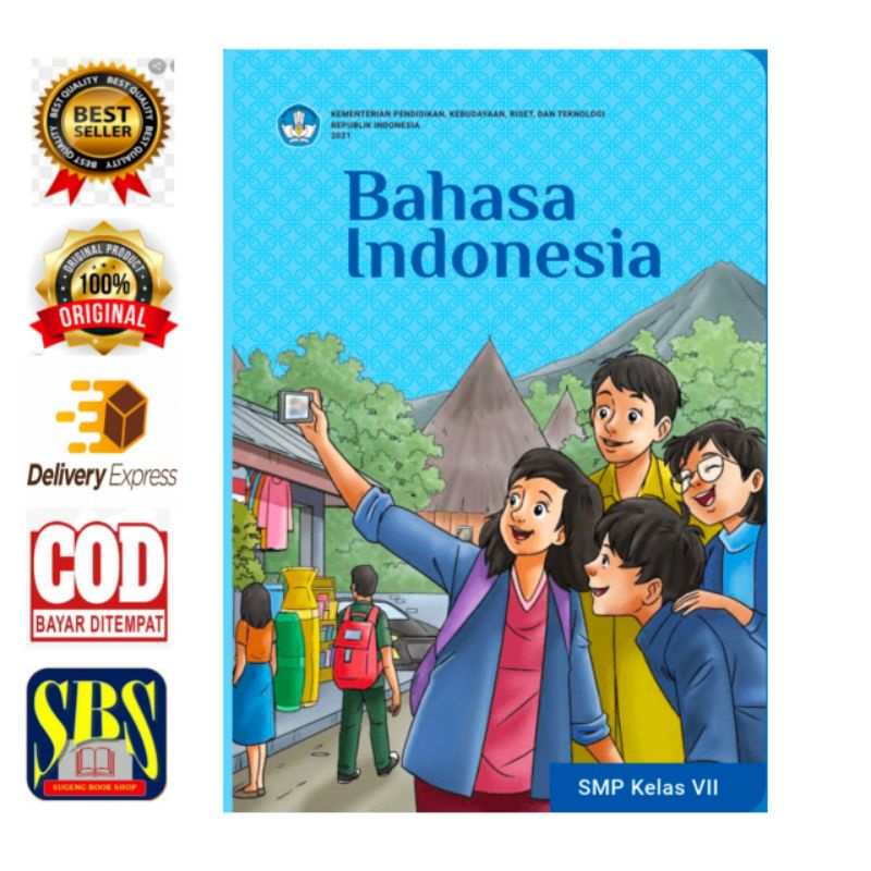 BUKU BAHASA INDONESIA SMP KELAS 7 KURIKULUM MERDEKA