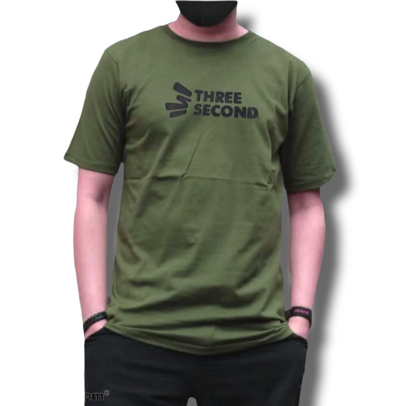 Kaos Pria Lengan Pendek Kaos Distro Baju Kaos Bombogie Original Size L dan XL-15