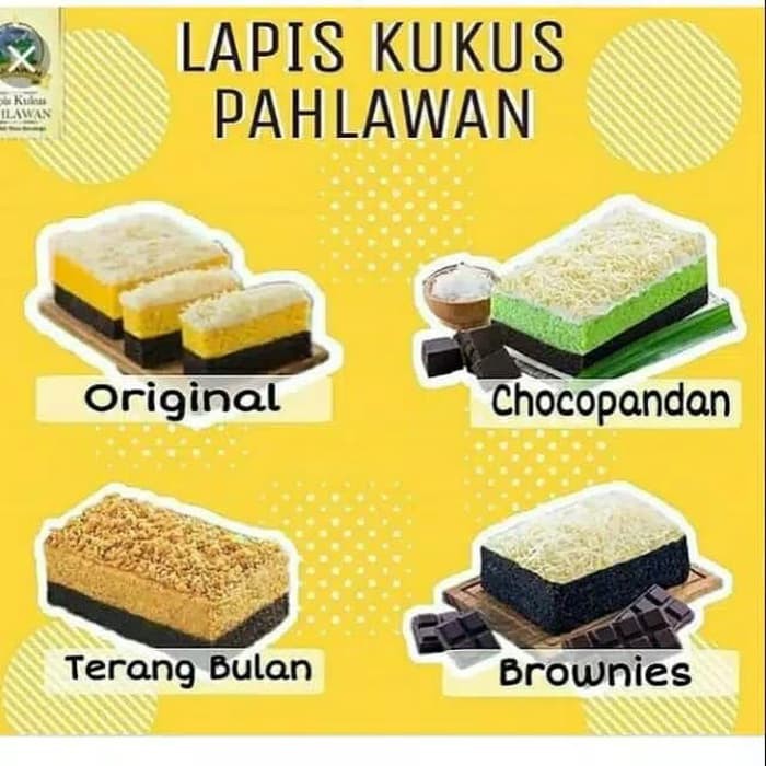 

Lapis kukus pahlawan (KHAS SURABAYA)