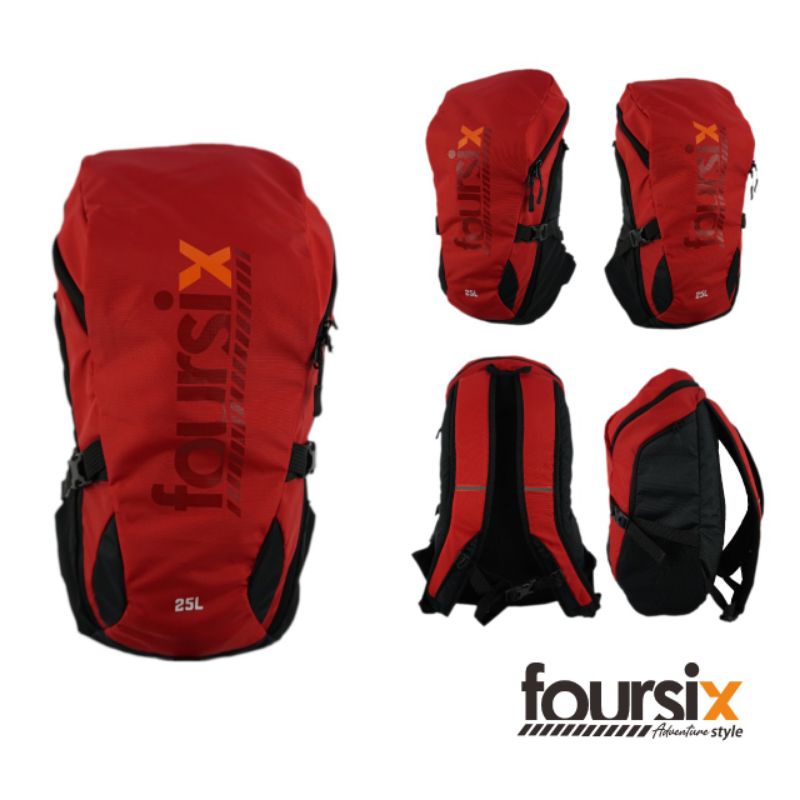 Tas Gunung Ransel -  Tas Gunung 25 Liter Gendong Backpack Original Foursix