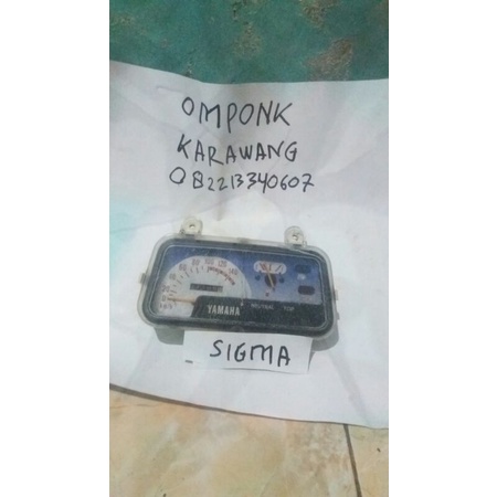 spidometer yamaha sigma bekas