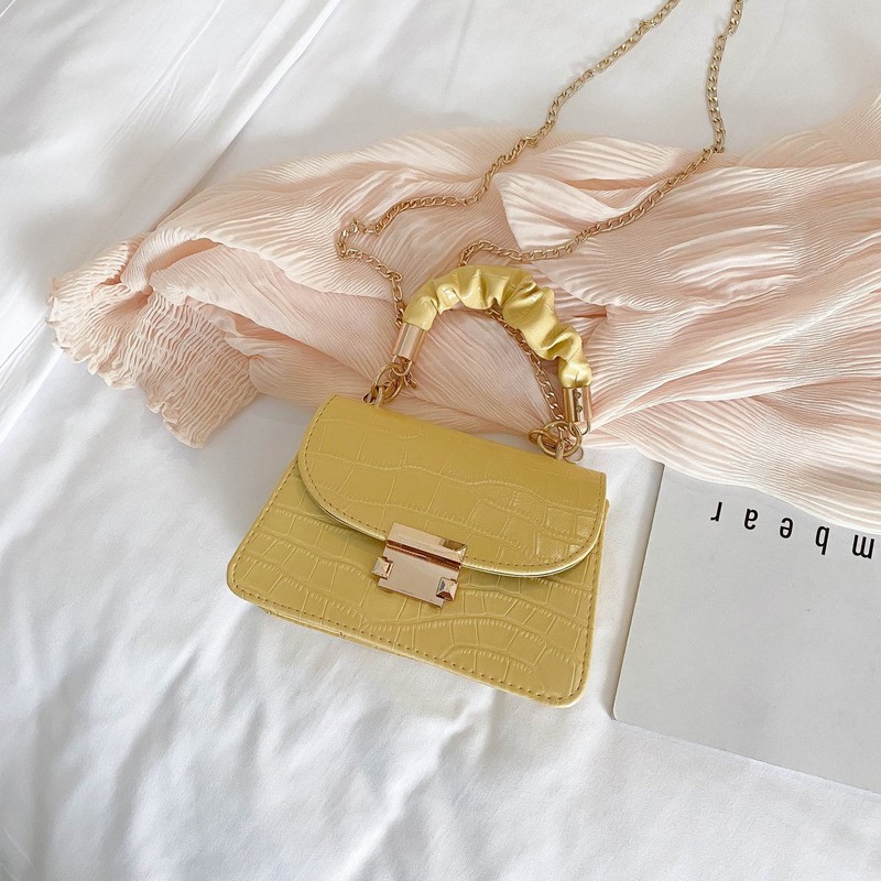 TOKO SERBA ADA Tas Selempang Wanita Import Warna Warni Rantai Besi 7223 toko serba ada multi produk